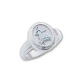 Signature Series Women's Oval Signet Ring with Narrow Shank